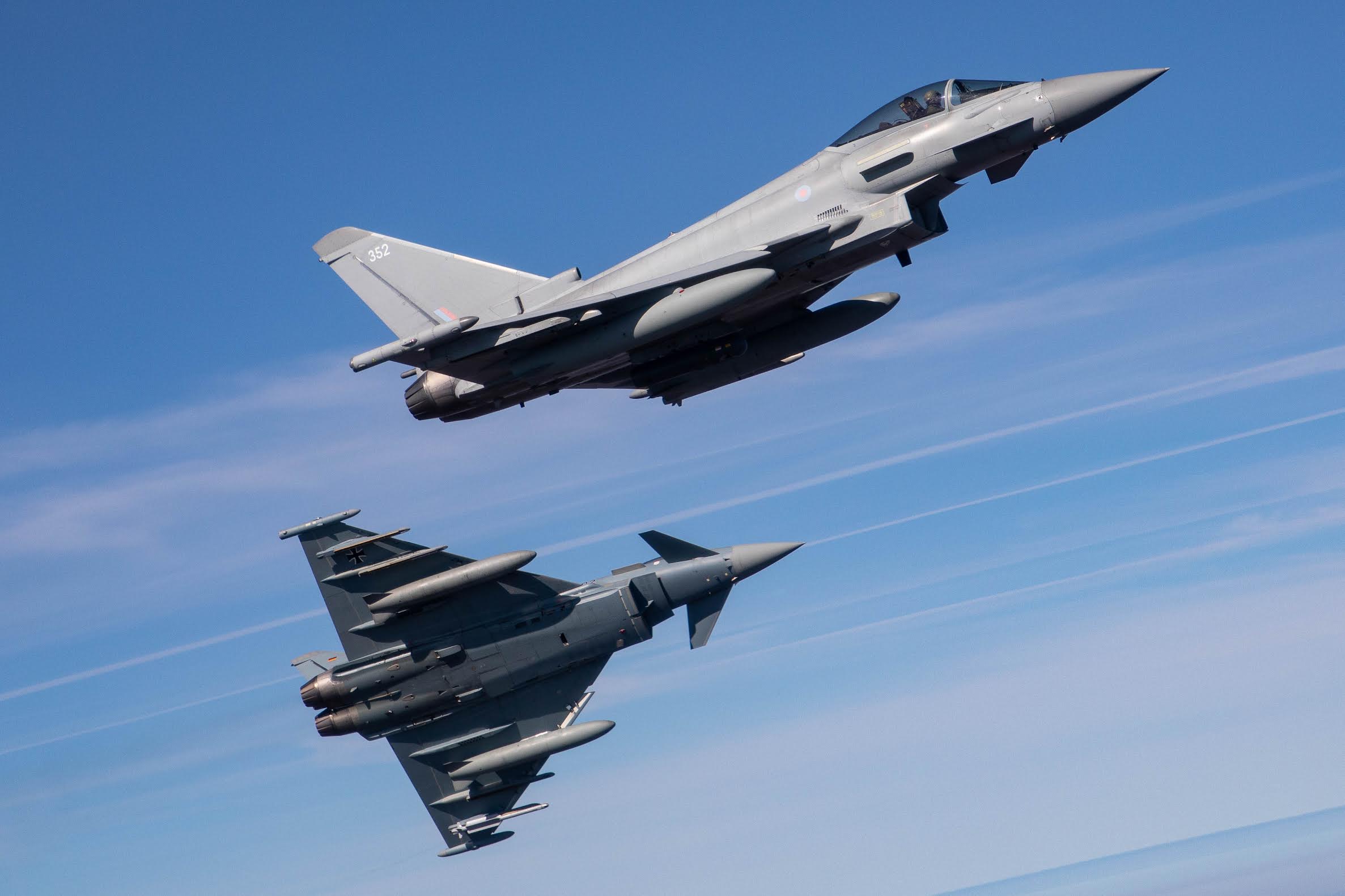 Liitlaste lennuvahendid harjutavad Eesti õhuruumis